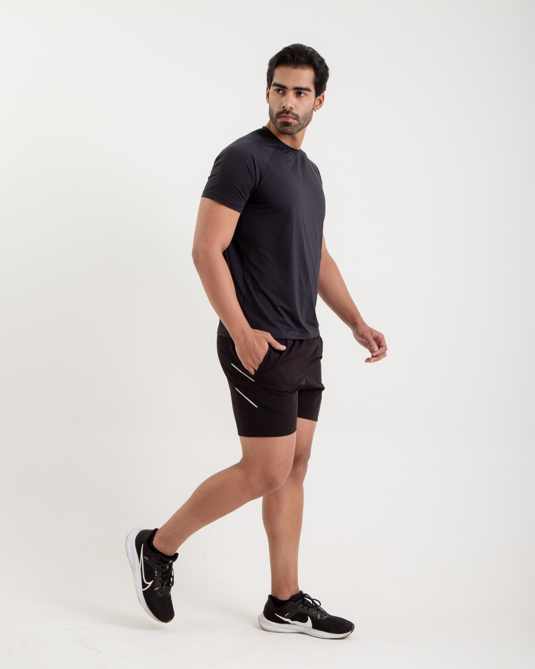 Camisa Masculina Impacto - Preta