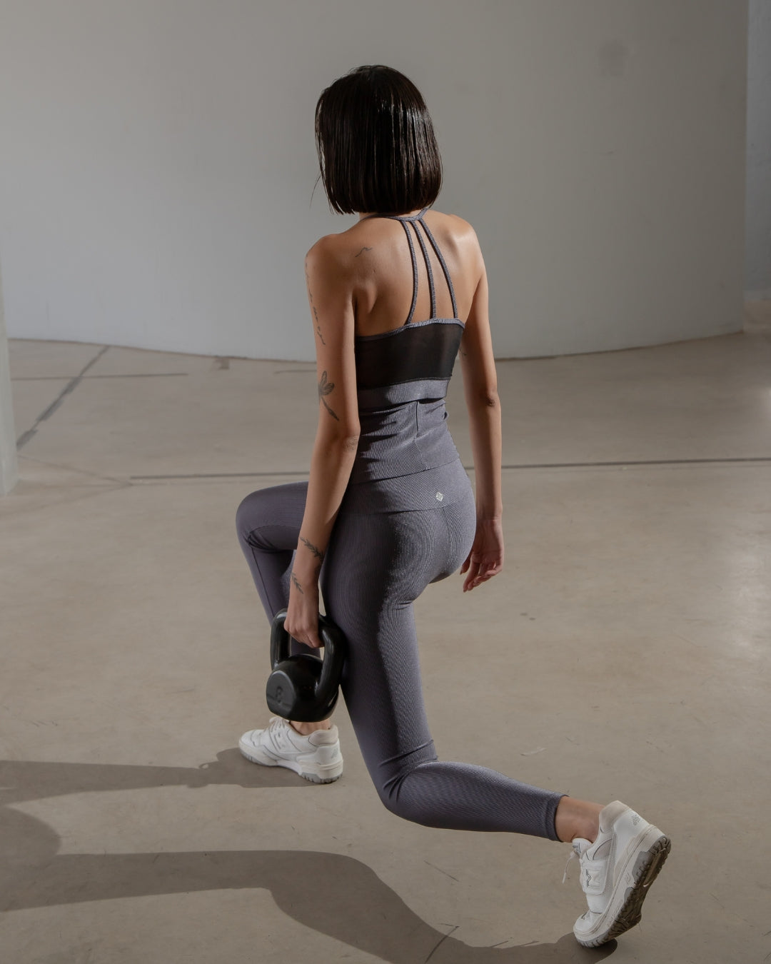CONJUNTO CARBOX CANELADO COM BLUSA