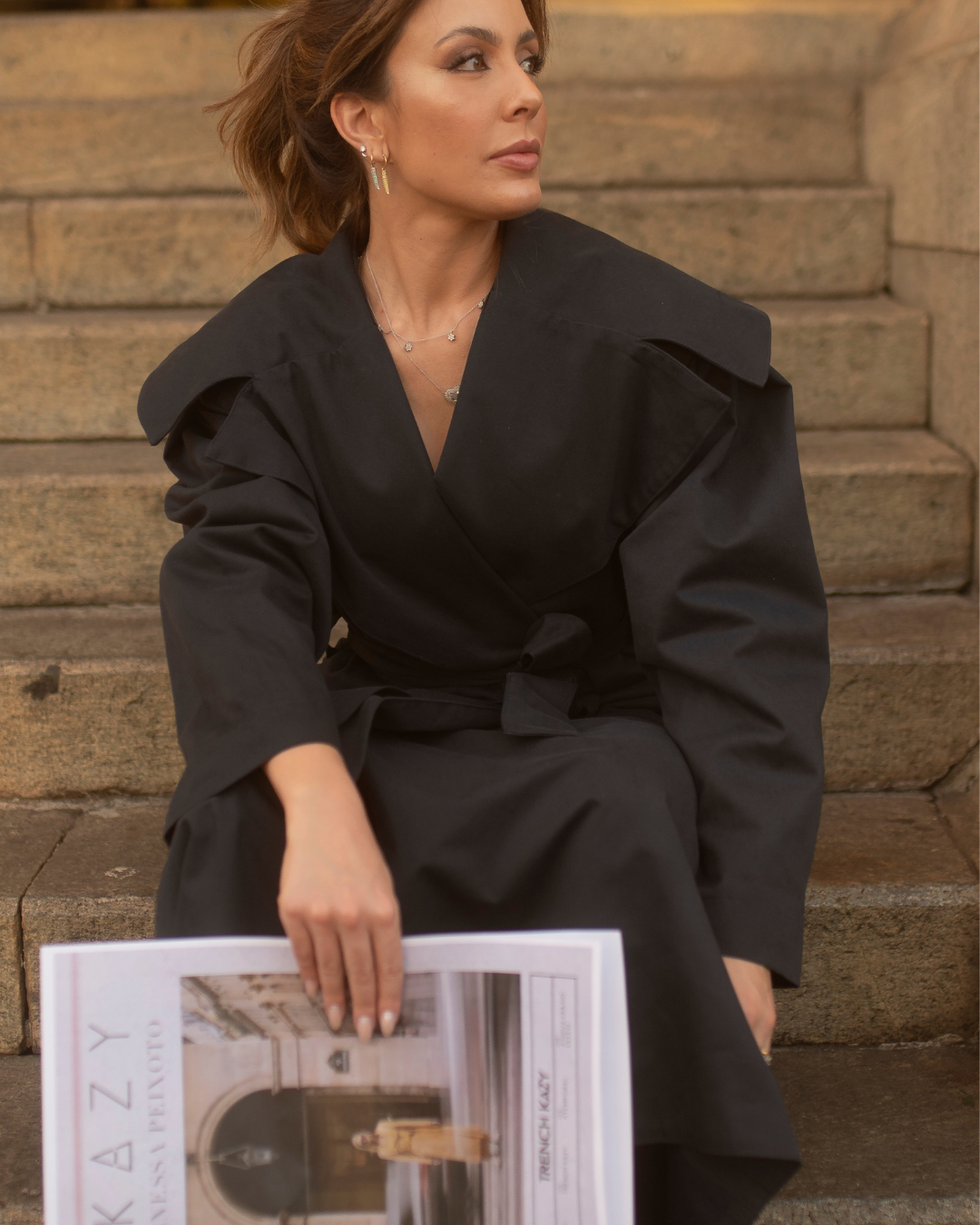 Trench Coat - Marinho