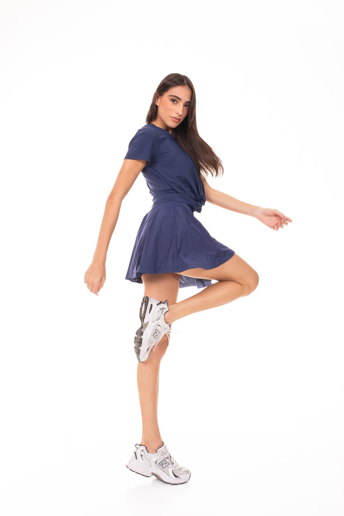 Short Saia Bela - Azul Marinho