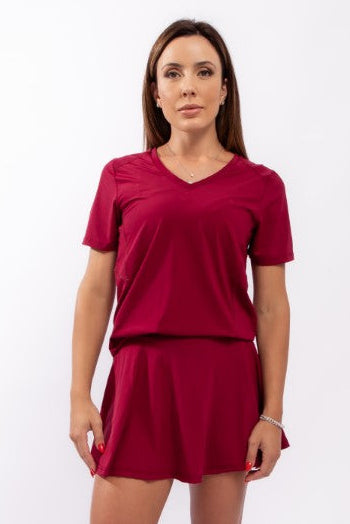 Blusa Nic - Cherry