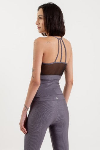 Blusa Tule Canelada - Carbox