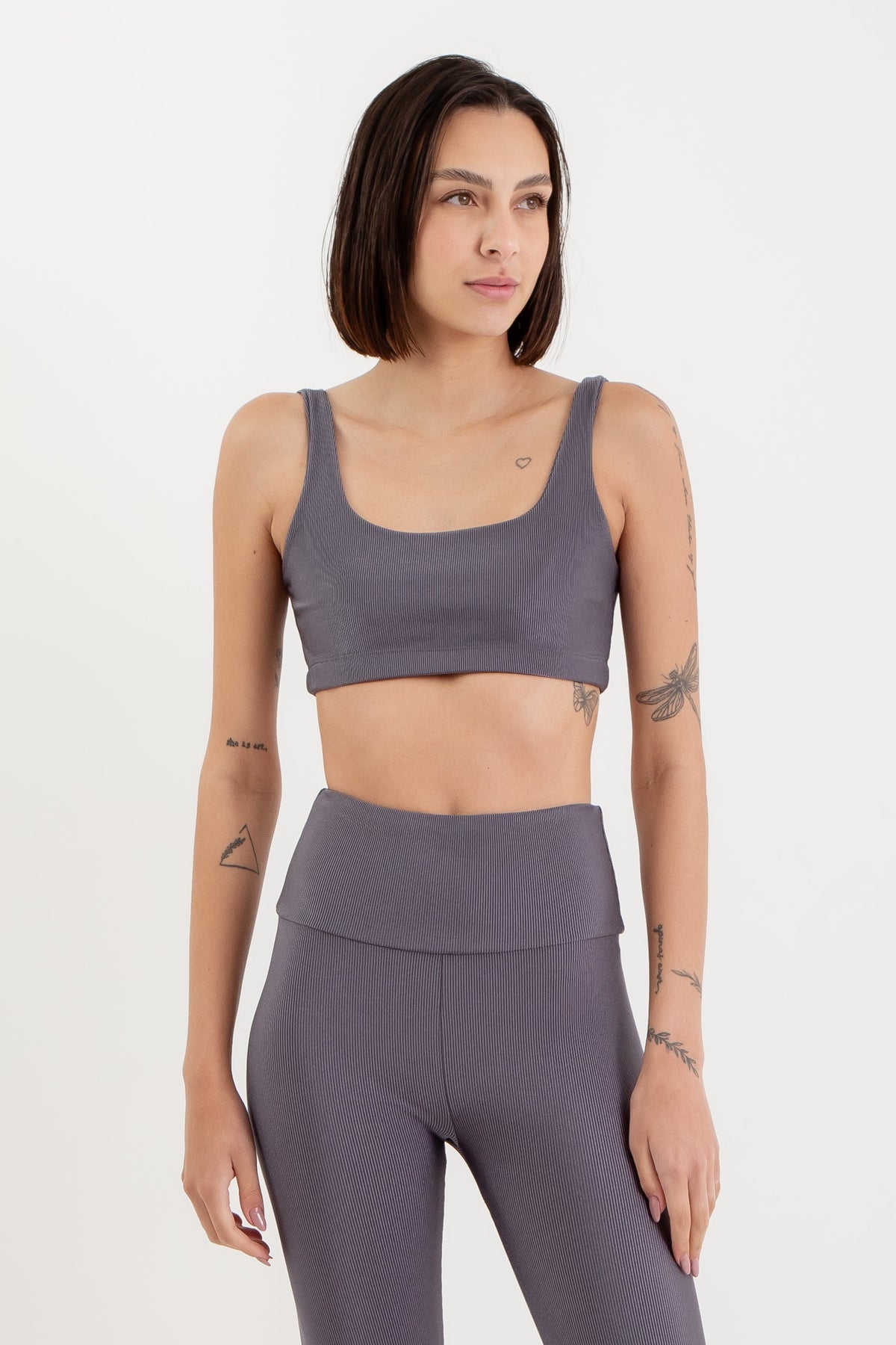 Top Básico Canelado - Carbox