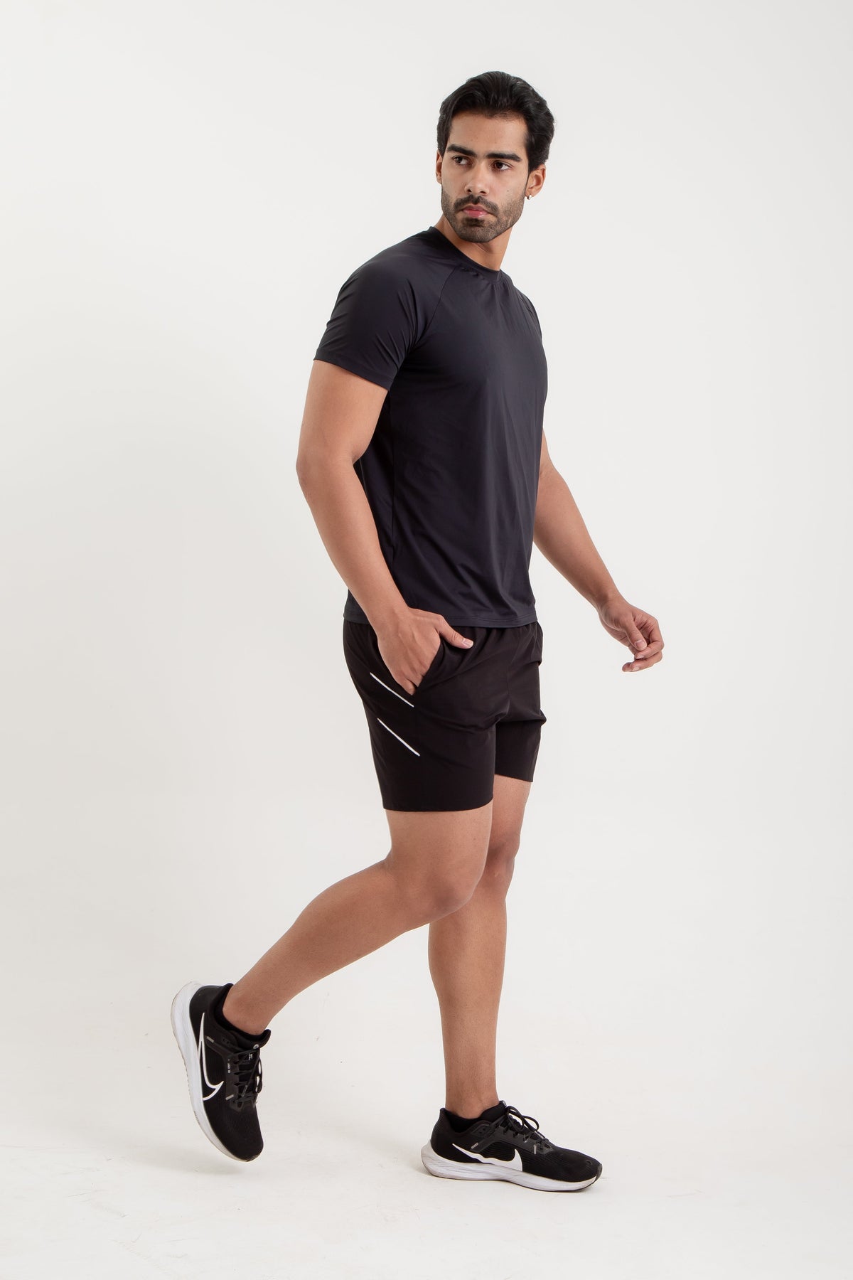 Bermuda Masculina Impacto - Preta
