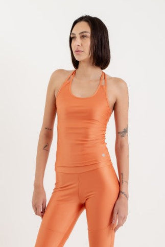 Blusa Lu - Coral