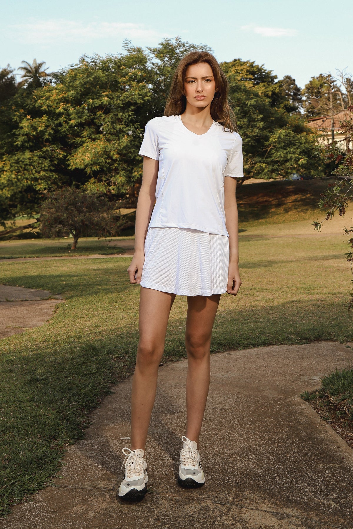 Short Saia Bela - Branca