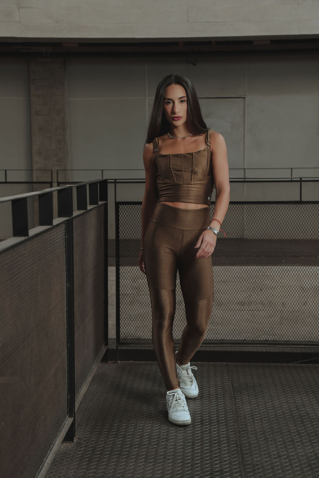 Calça Nath - Mascavo Texturizada