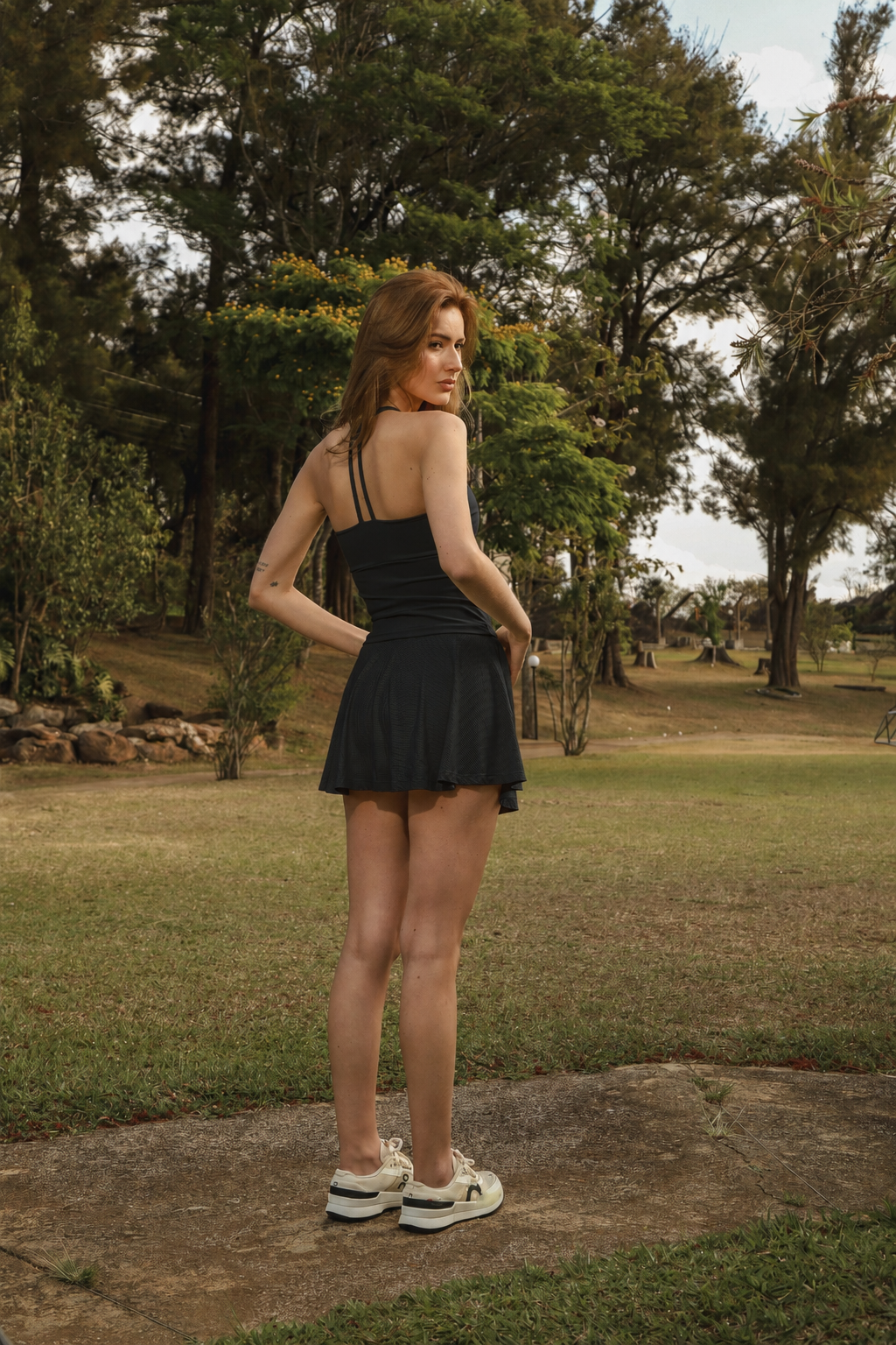 Short Saia Bela - Preto