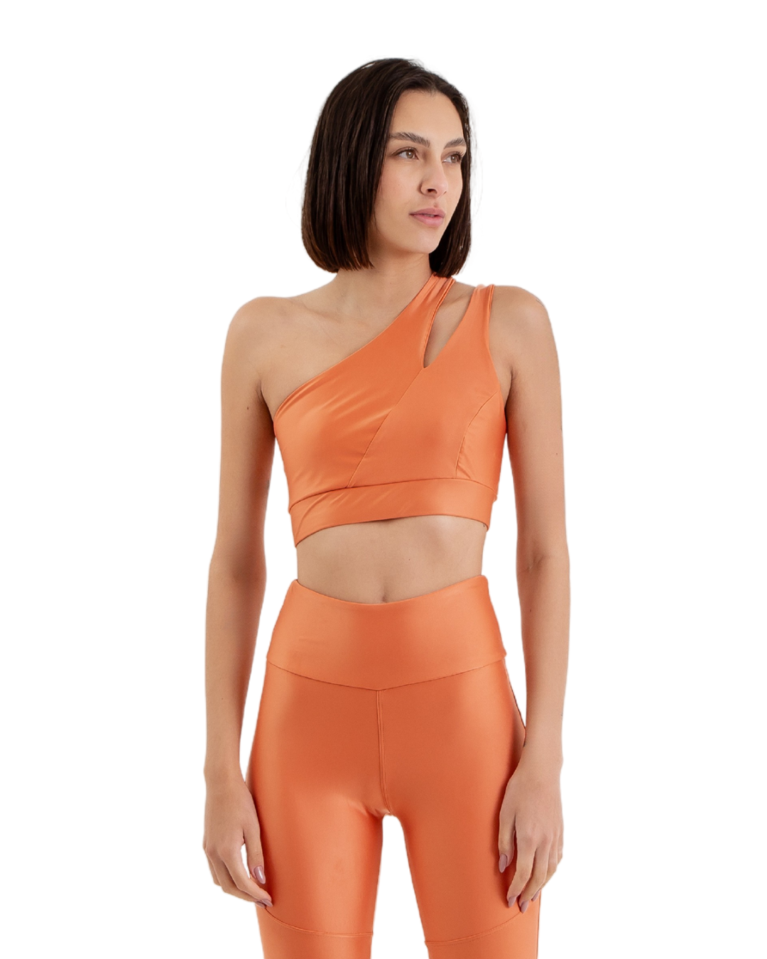 Conjunto Coral com Top Betina