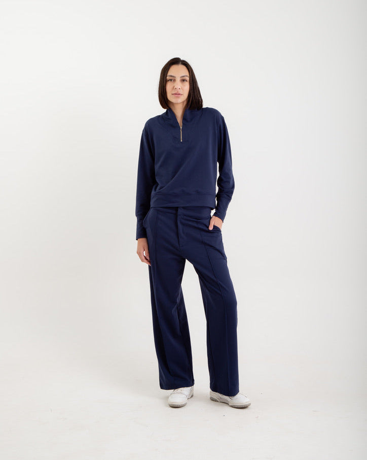 Conjunto Moletinho Ju - Azul Marinho