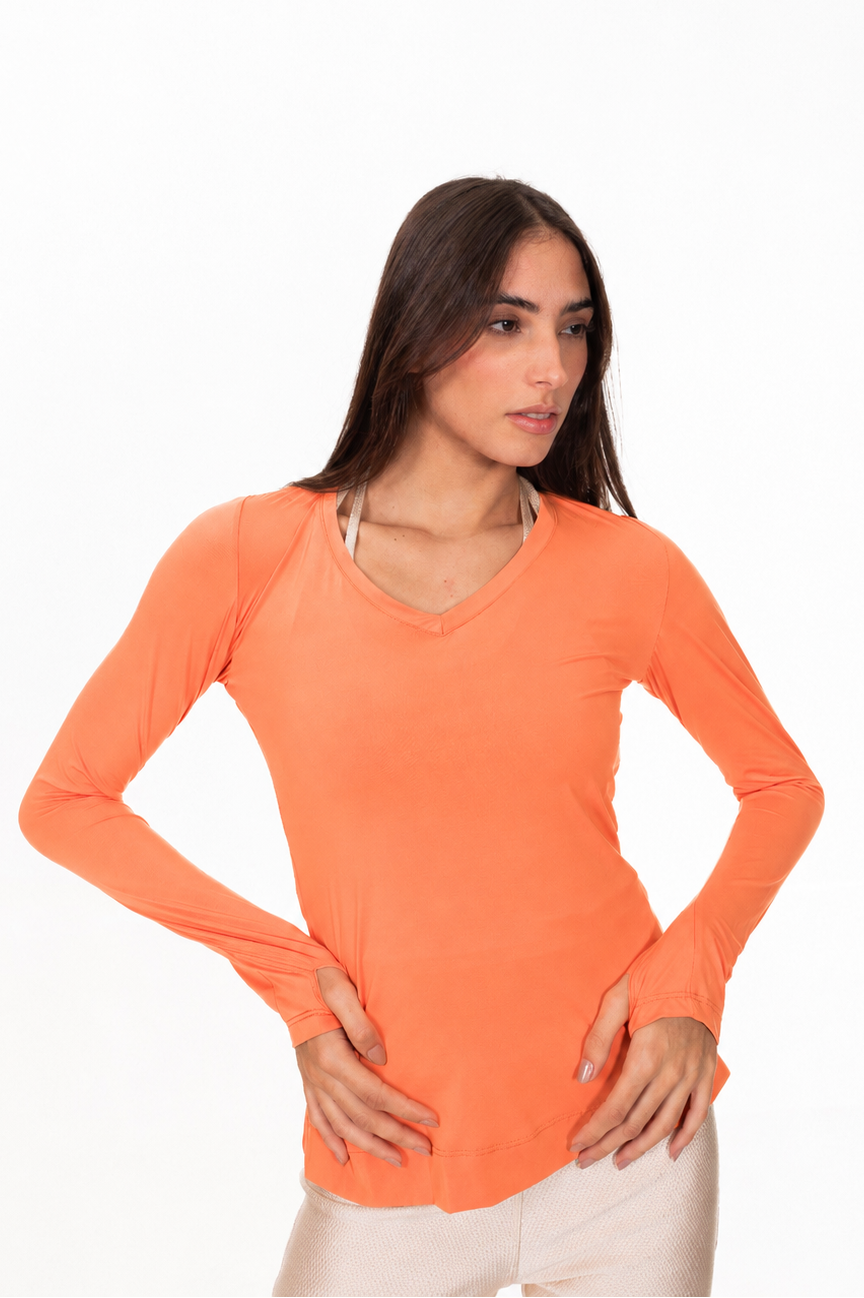 Blusa Sailor - Coral
