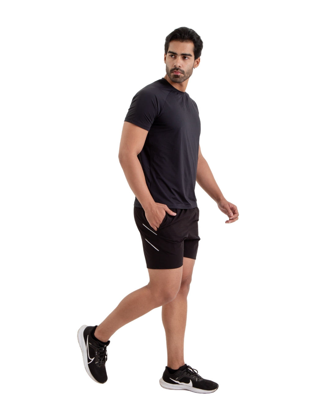 Bermuda Masculina Impacto - Preta