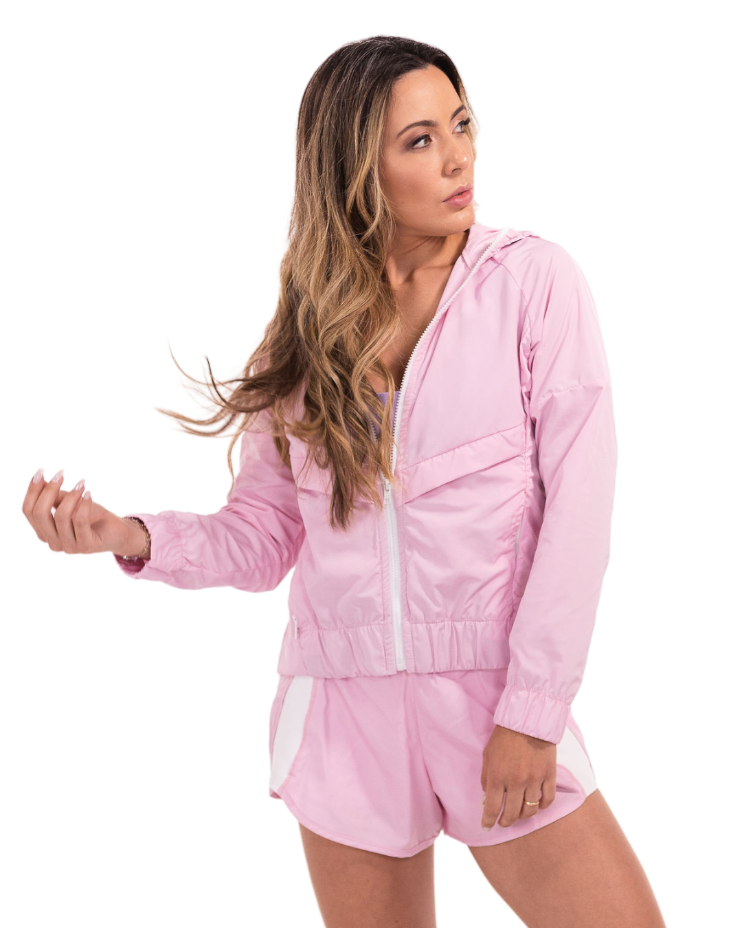 Casaco Cami - Rosa Claro