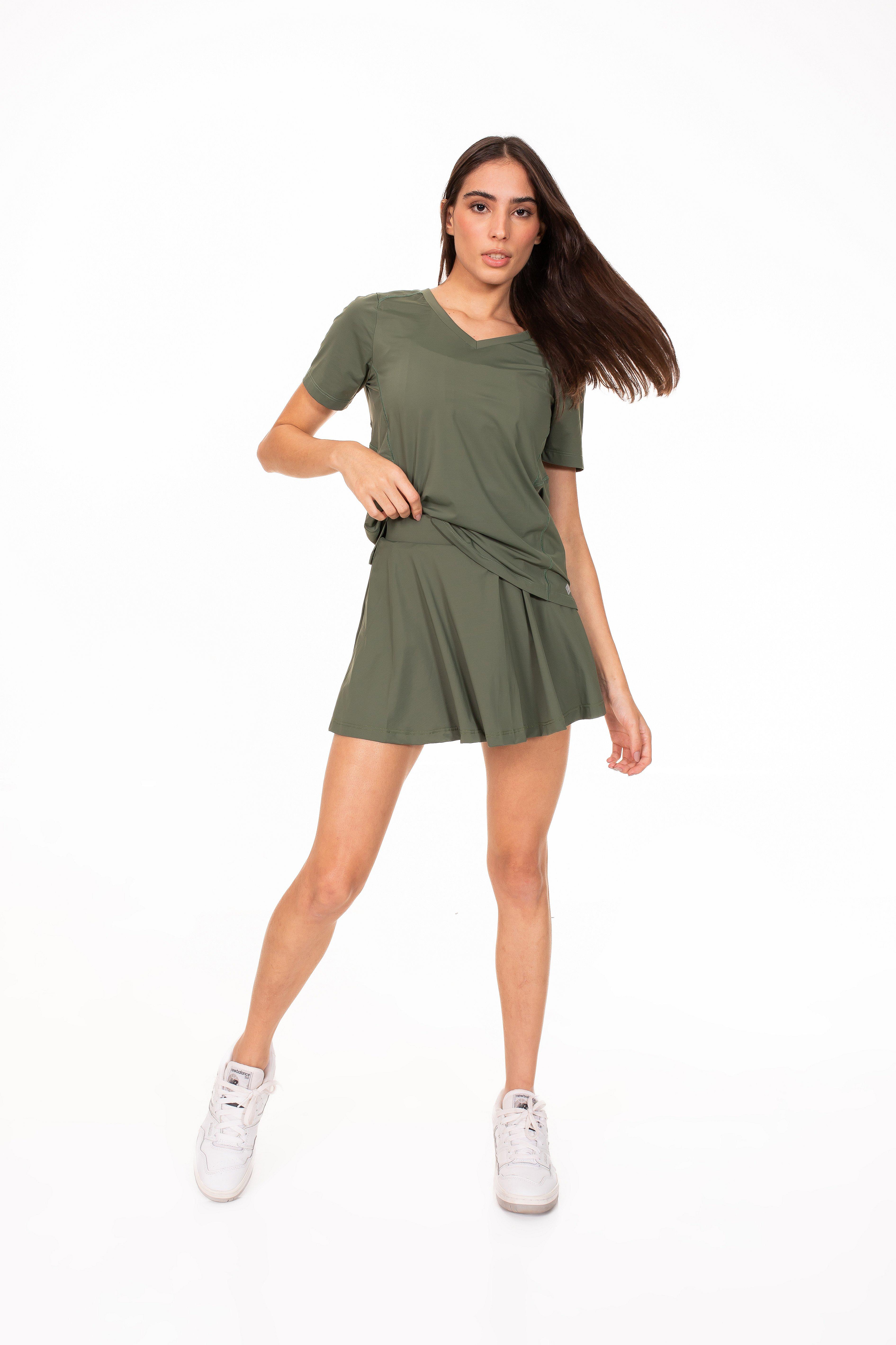 Short Saia Bela - Verde Militar