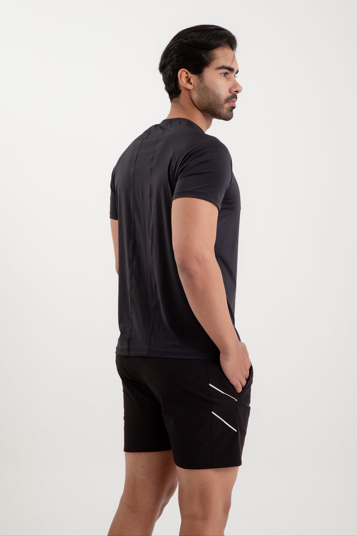 Camisa Masculina Impacto - Preta
