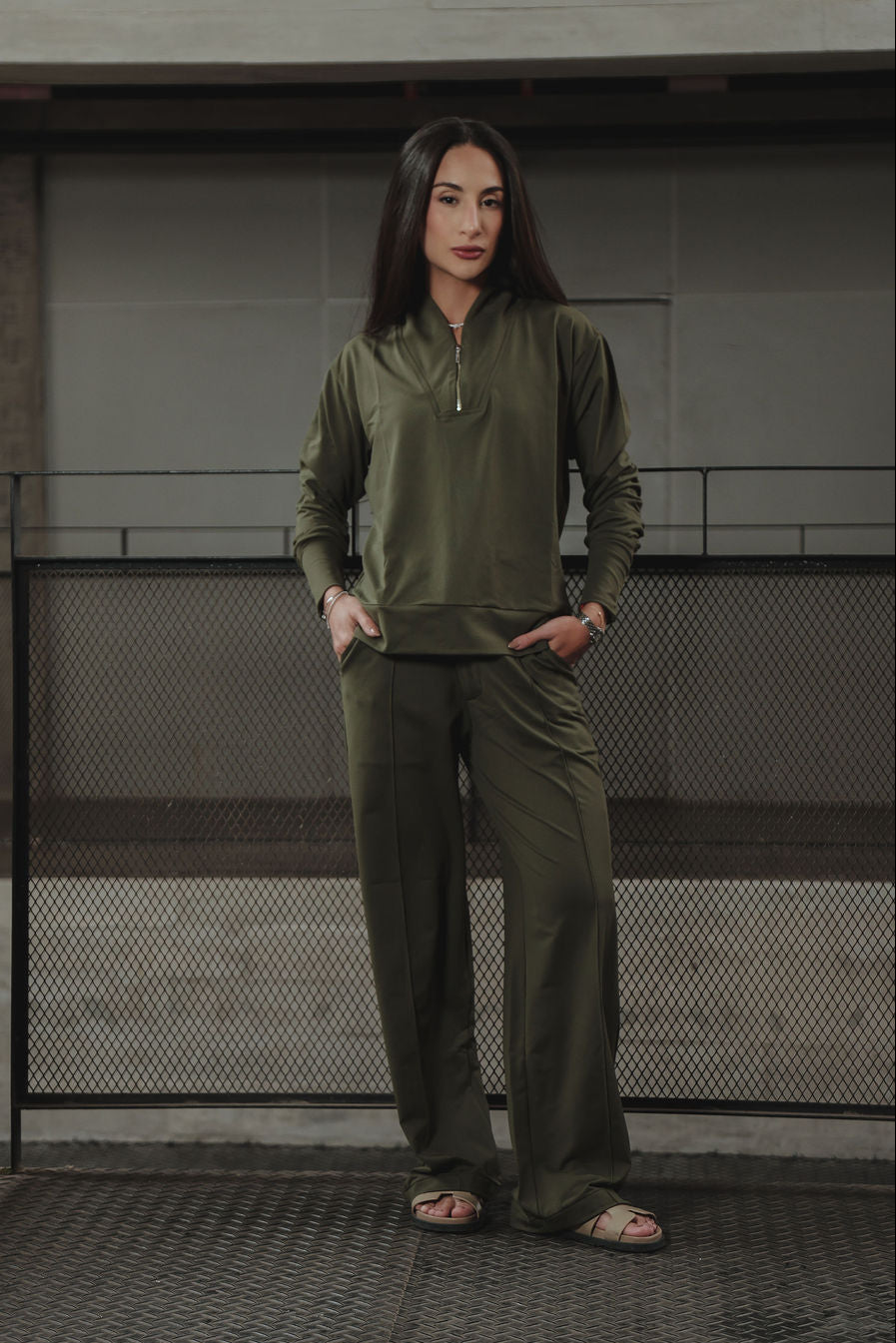 Conjunto Moletinho Ju - Militar